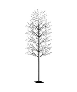 Albero di Natale 2000 LED Blu Ciliegio in Fiore 500cm