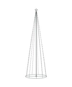 Albero di Natale a Cono con 300 LED Bianco Caldo 100x300 cm