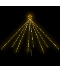 Albero di Natale Cascata Luci LED Interni Esterni 400 LED 2,5 m