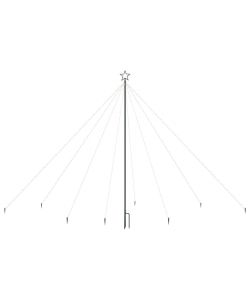 Albero di Natale Cascata Luci LED Interni Esterni 576 LED 3,6 m