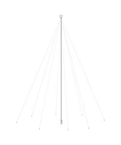 Albero Natale a Cascata di Luci LED Interni Esterni 1300 LED 8m