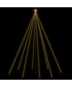 Albero Natale a Cascata di Luci LED Interni Esterni 1300 LED 8m