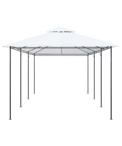 Gazebo 600x298x270 cm Bianco 180g/m