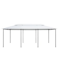 Gazebo 600x298x270 cm Bianco 180g/m
