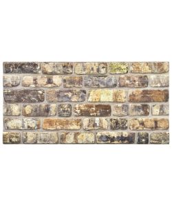 Pannelli Murali 3D con Design a Mattoni Multicolore 11 pz EPS
