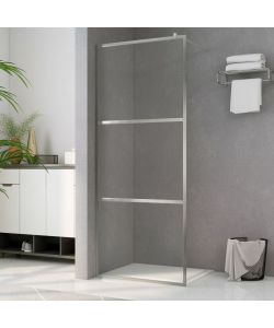 Parete per Doccia Walk-in in Vetro Trasparente ESG 80x195 cm