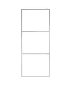 Parete per Doccia Walk-in in Vetro ESG Trasparente 115x195 cm
