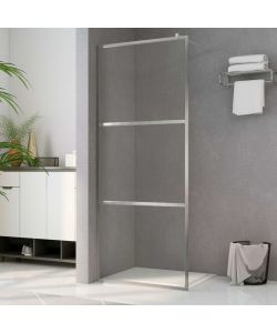 Parete per Doccia Walk-in in Vetro ESG Trasparente 115x195 cm