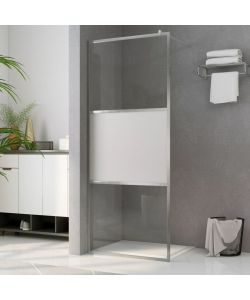 Parete per Doccia Walk-in Vetro Semi Smerigliato ESG 80x195 cm