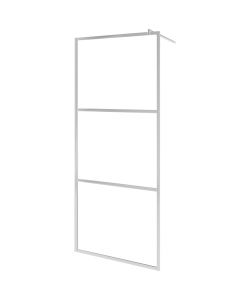 Parete per Doccia Walk-in in Vetro Smerigliato ESG 115x195 cm