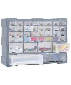 Mobile Contenitore con 40 Cassetti 52x16x37,5 cm
