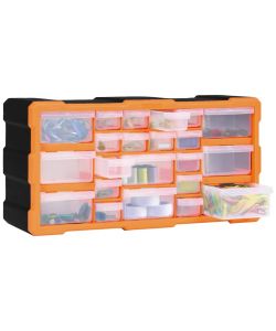  Mobile Contenitore con 22 Cassetti 49x16x25,5 cm