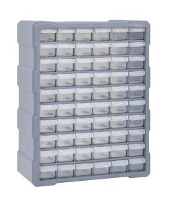  Mobile Contenitore con 60 Cassetti 38x16x47,5 cm