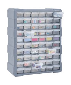  Mobile Contenitore con 60 Cassetti 38x16x47,5 cm