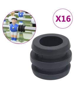 Tappi per Asta da Calcio Balilla per Aste da 15,9/16 mm 16 pz