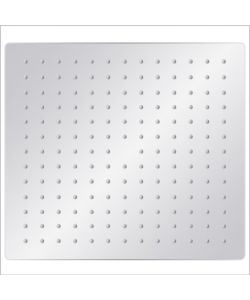 Testa Doccia a Pioggia in Acciaio Inox 304 30x30cm Quadrata