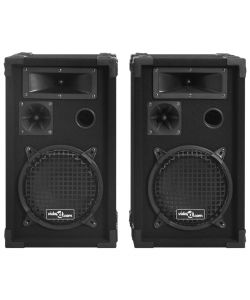 Altoparlanti da Palco Hifi Professionali Passivi 2 pz 800W Neri
