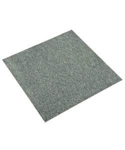 Quadrotte di Moquette 20 pz 5 mq 50x50 cm Verdi