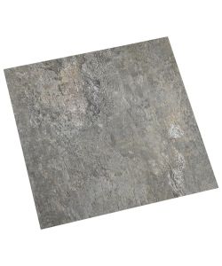 Listoni per Pavimenti Autoadesivi 55 pz in PVC 5,11 mq Grigi 324645