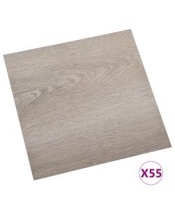 Listoni per Pavimenti Autoadesivi 55 pz in PVC 5,11 mq Talpa 324648