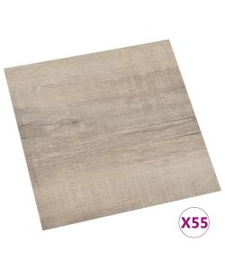 Listoni per Pavimenti Autoadesivi 55 pz in PVC 5,11 mq Talpa 324650