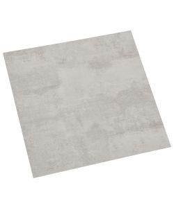 Listoni Pavimenti Autoadesivi 55 pz in PVC 5,11mq Grigio Chiaro 324651