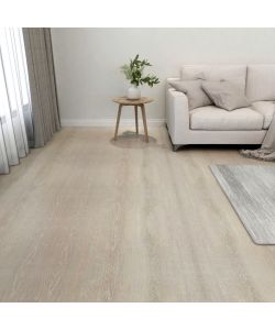 Listoni per Pavimenti Autoadesivi 55 pz in PVC 5,11 mq Beige 324652