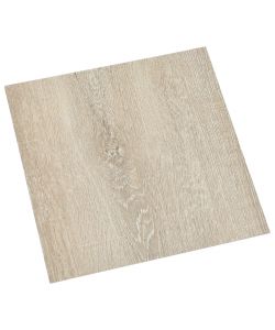 Listoni per Pavimenti Autoadesivi 55 pz in PVC 5,11 mq Beige 324652