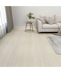 Listoni per Pavimenti Autoadesivi 55 pz in PVC 5,11 mq Beige 324653