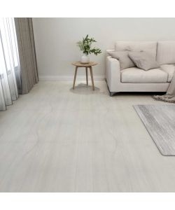 Listoni per Pavimenti Autoadesivi 55 pz in PVC 5,11 mq Crema 324656
