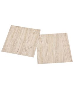 Listoni Pavimenti Autoadesivi 55 pz PVC 5,11 mq Marrone Chiaro 324660