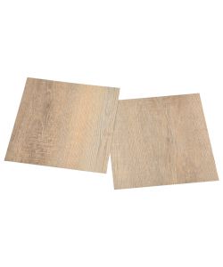 Listoni per Pavimenti Autoadesivi 55 pz in PVC 5,11 mq Marroni 324664