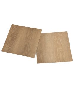 Listoni per Pavimenti Autoadesivi 55 pz in PVC 5,11 mq Marroni 324666