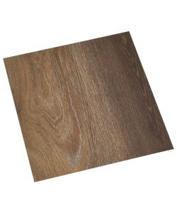 Listoni per Pavimenti Autoadesivi 55 pz in PVC 5,11 mq Marroni 324667