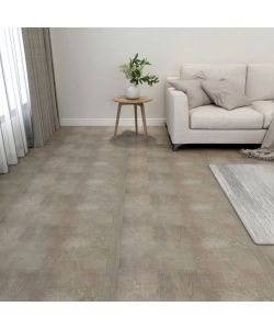 Listoni per Pavimenti Autoadesivi 55 pz in PVC 5,11 mq Grigi 324668