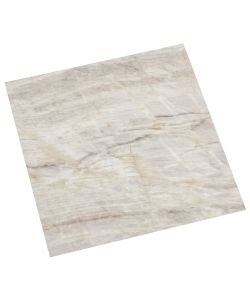 Listoni per Pavimenti Autoadesivi 55 pz in PVC 5,11 mq Beige 324676