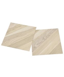 Listoni Pavimenti Autoadesivi 55 pz in PVC 5,11 mq Beige Rigati
