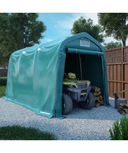 Tenda Garage in PVC 2,4x3,6 m Verde