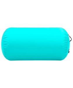 Rullo da Ginnastica Gonfiabile con Pompa 120x75 cm in PVC Verde