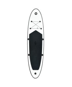 Set Tavola Gonfiabile da SUP Nero e Bianco