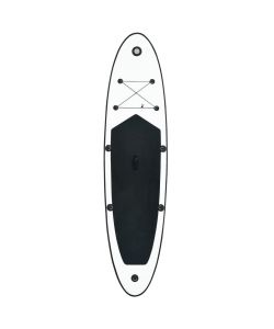 Set Tavola Gonfiabile da SUP Nero e Bianco