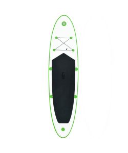 Set Tavola Gonfiabile da SUP Verde e Bianco