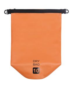 Borsa Impermeabile Arancione 10 L in PVC