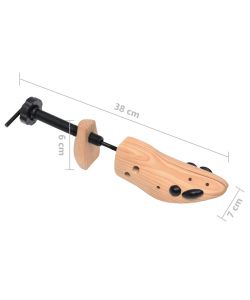 Tendiscarpe Taglia 36-40 in Legno Massello di Pino