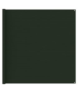 Tappeto da Tenda 200x400 cm Verde Scuro