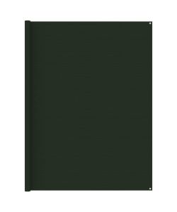 Tappeto da Tenda 250x250 cm Verde Scuro