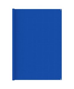 Tappeto da Tenda 250x600 cm Blu in HDPE
