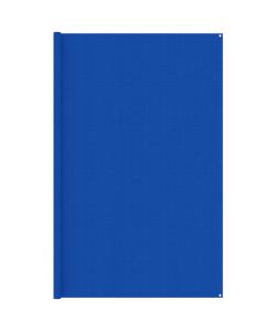 Tappeto da Tenda 300x500 cm Blu in HDPE