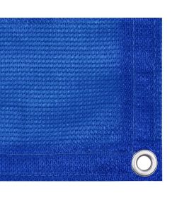 Tappeto da Tenda 400x700 cm Blu in HDPE