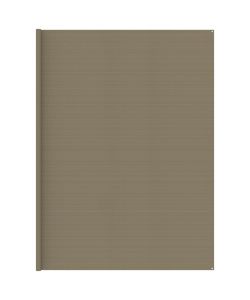 Tappeto da Tenda 400x500 cm Grigio Talpa